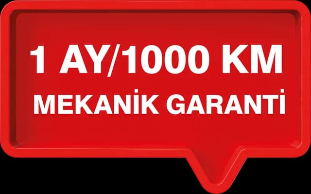 1 Ay / 1000 KM Mekanik Garanti